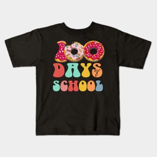 100th days of school girls boys Funny kindergarten Teachers Kids T-Shirt